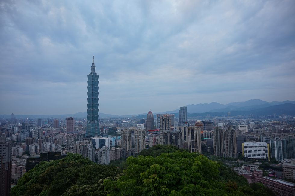 Panorama of Taipei City