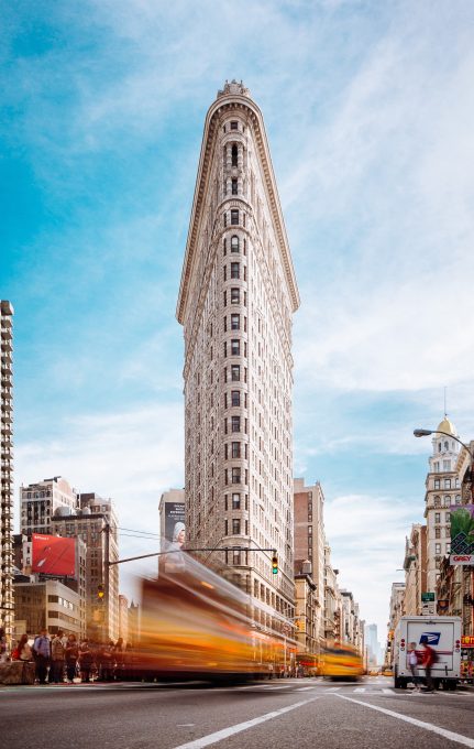 Flatiron Building in New York, United States