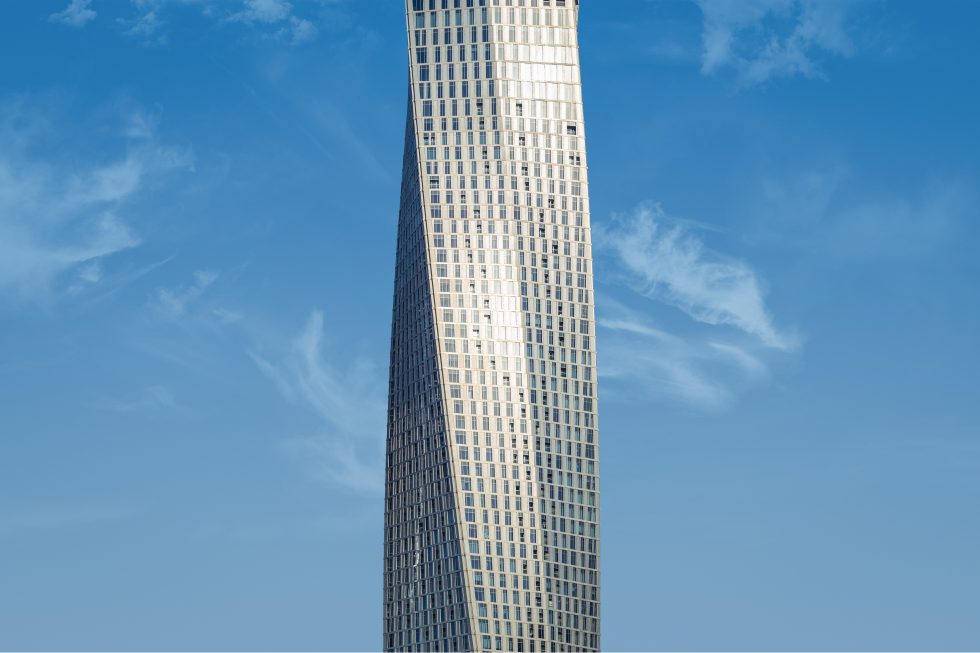 Photo of a spiral building during daytime